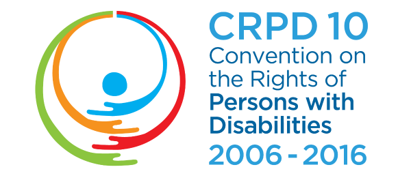 Convention Logo - Celebrating 10 Years of the Convention on the Rights of Persons