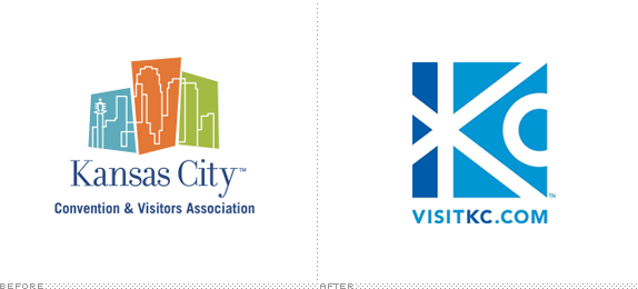 Convention Logo - Brand New: Kansas City Convention & Visitors Association