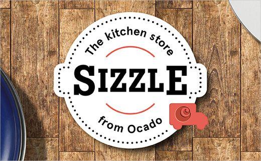 Sizzle Logo - The Clearing Creates Branding for Kitchen Store, 'Sizzle'