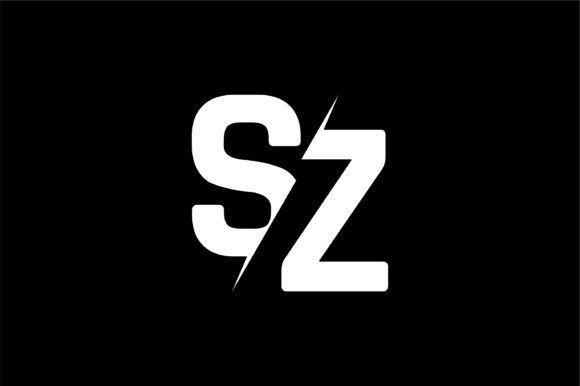 Sz Logo - Monogram SZ Logo Design