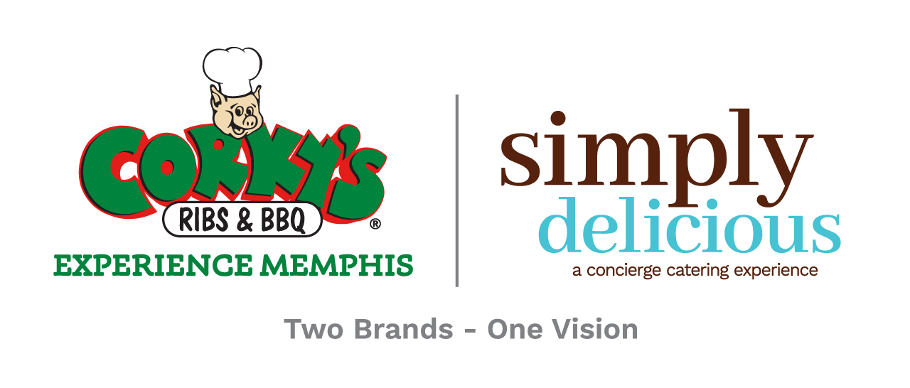 Simplylogo Logo - Corkys Simply Logo Lockup.png. Leading Caterers Of America