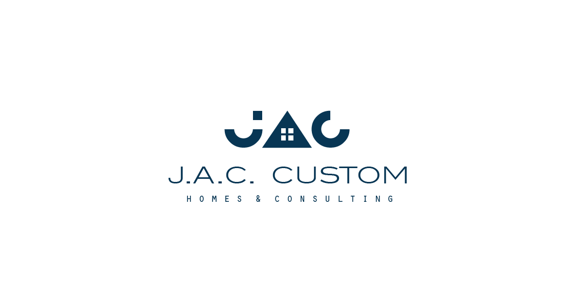 Jac Logo - Home Builder Logo Design for J.A.C. Custom Homes & Consulting