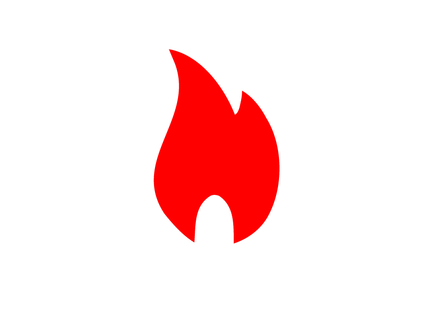 Red Flame Logo - Flame Logos