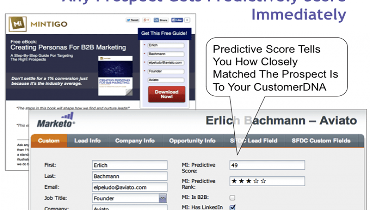 Mintigo Logo - Predictive Lead Scoring for Marketo » Marketo LaunchPoint®