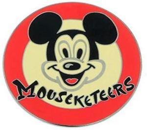 Mouseketeer Logo - MICKEY MOUSE MOUSEKETEERS LOGO PIN DISNEY