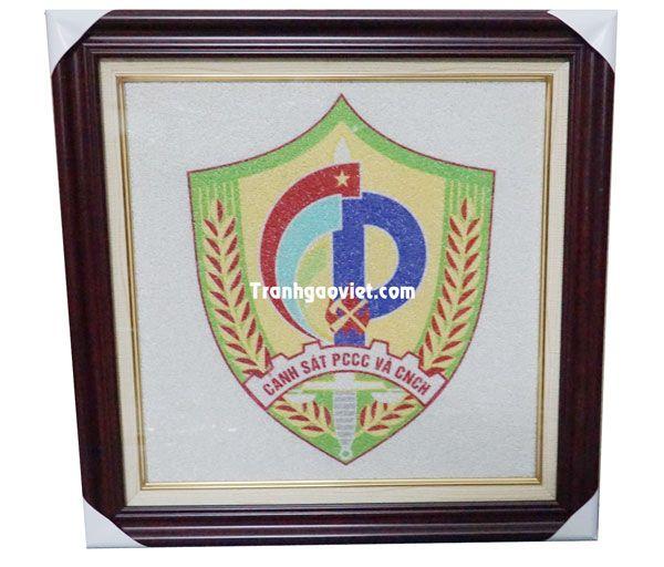 PCCC Logo - Logo của cảnh sát PCCC quà tặng của đối tác | Tranh Gạo Việt