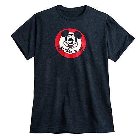 Mouseketeer Logo - Disney Adult Shirt - The Mickey Mouse Club Mouseketeers Logo Tee