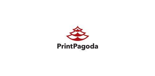 Pagoda Logo - Print Pagoda | LogoMoose - Logo Inspiration