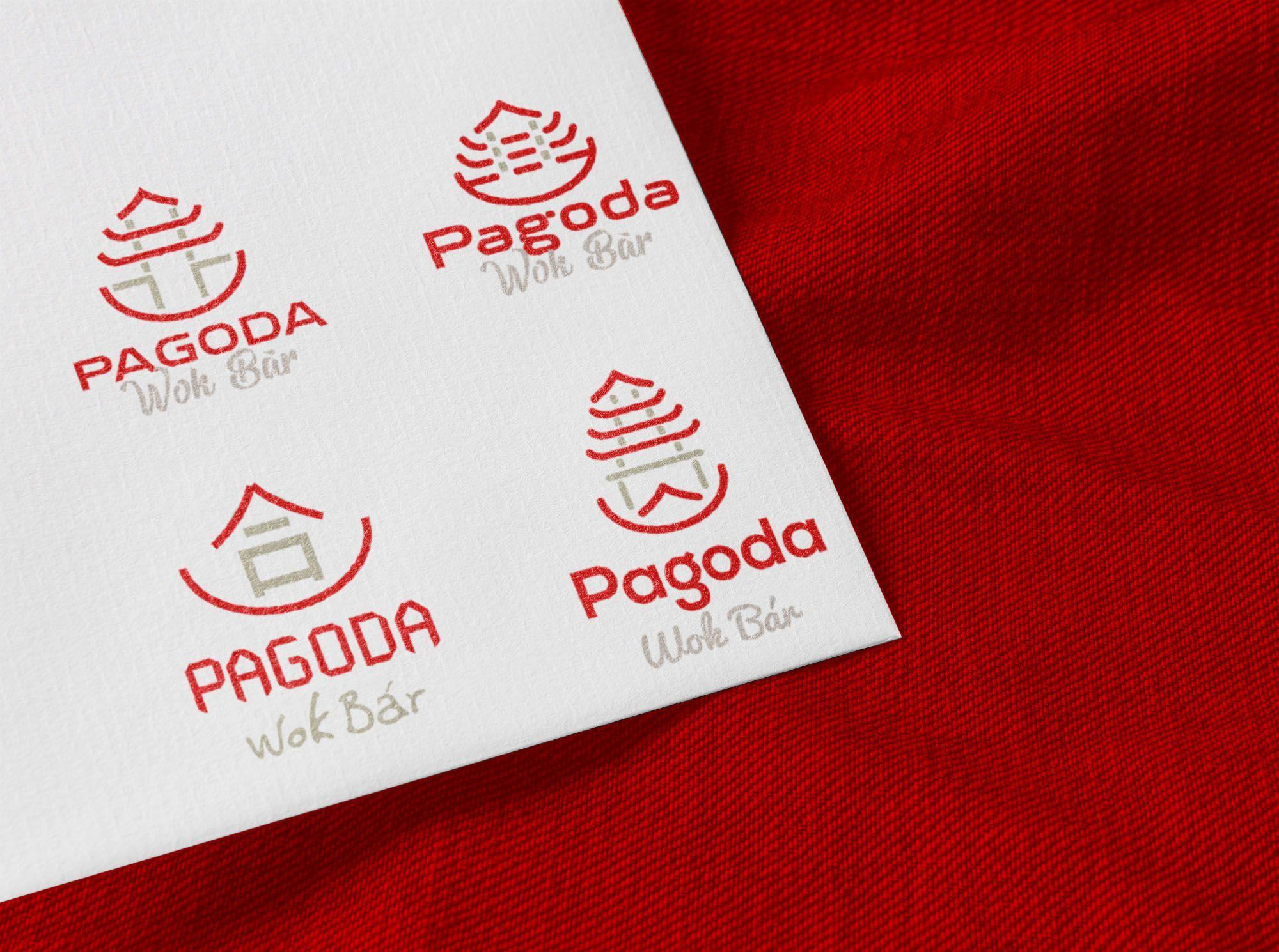 Pagoda Logo - pagoda logo concepts. My works 2017