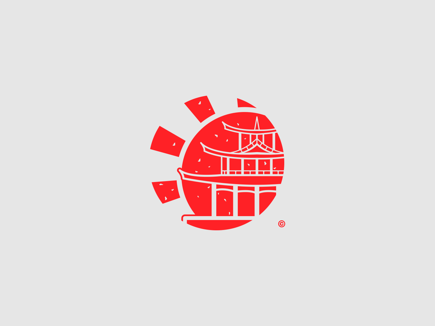 Pagoda Logo - Japanese Pagoda Icon/Logo Conept by Jays on Dribbble