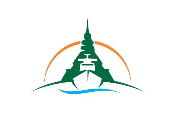 Pagoda Logo - VECTOR OF PAGODA SHIP Graphic