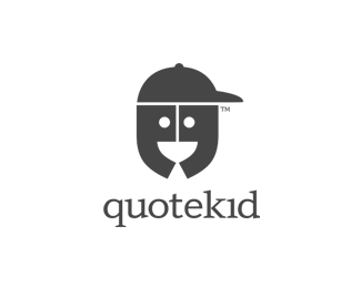 Quote Logo - Quote Kid Designed