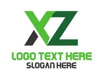 Xz Logo - Black And Green Logos. Black And Green Logo Maker