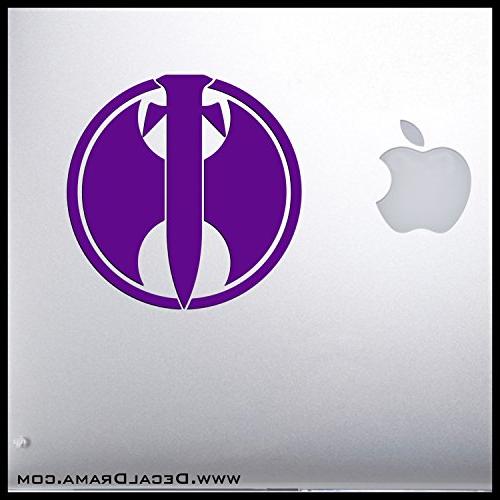 Huntress Logo - Huntress, Helena Bertinelli emblem SMALL Vinyl Decal |
