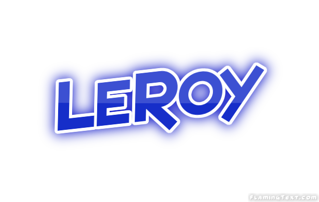 Leroy Logo - United States of America Logo. Free Logo Design Tool from Flaming Text