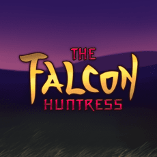 Huntress Logo - The Falcon Huntress Slot | Play Thunderkick Slots | MrQ