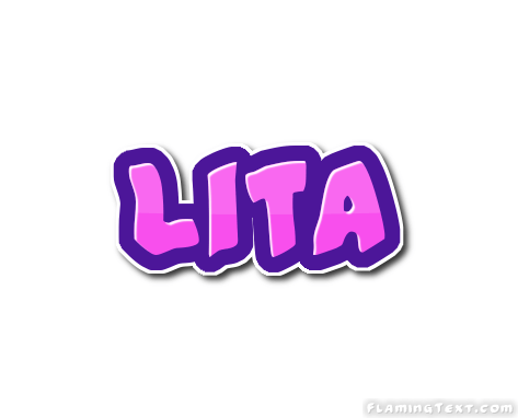 Lita Logo - Lita Logo | Free Name Design Tool from Flaming Text
