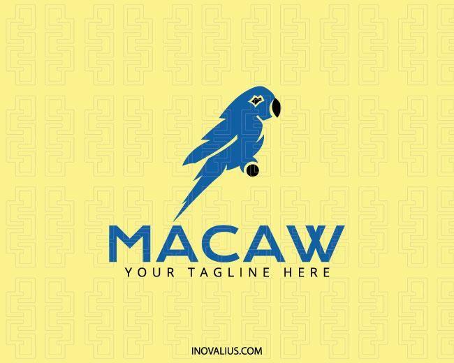 Macaw Logo - Hyacinth Macaw Logo For Sale