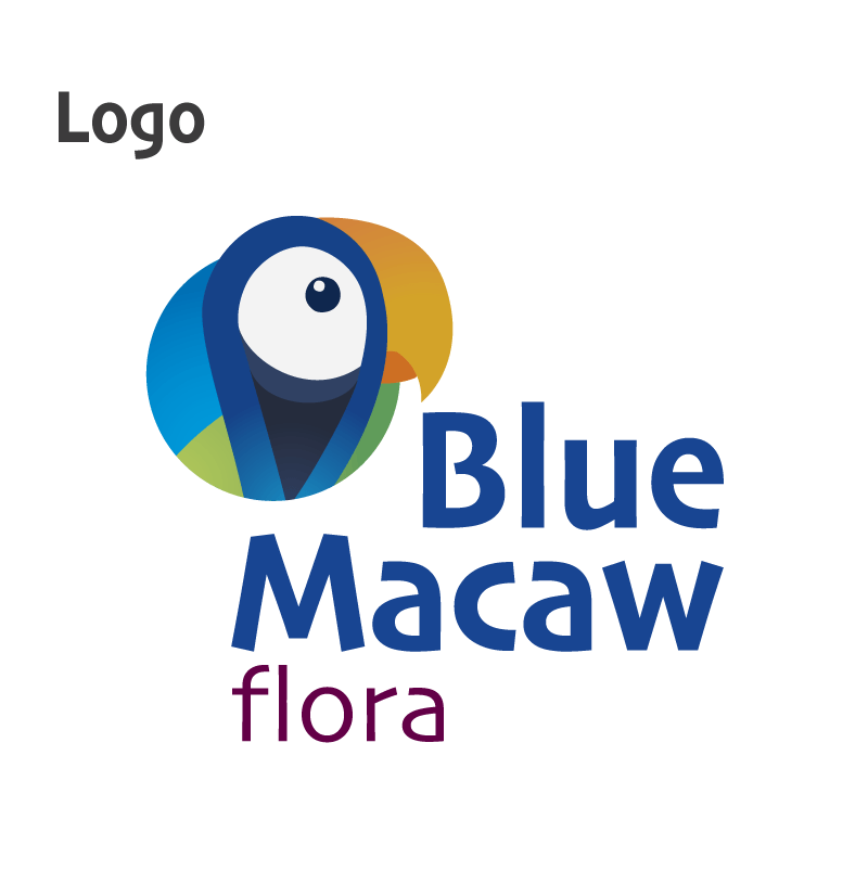 Macaw Logo - Logo Blue Macaw Flora on Behance