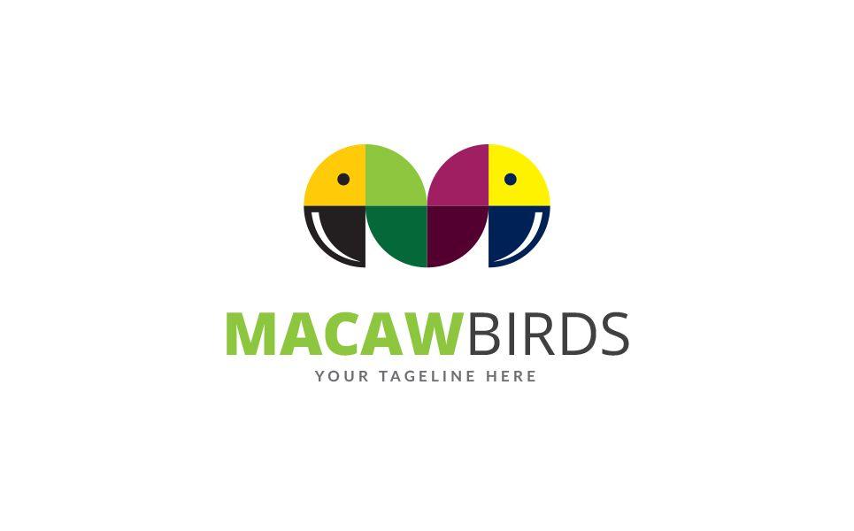 Macaw Logo - Macaw Bird Template