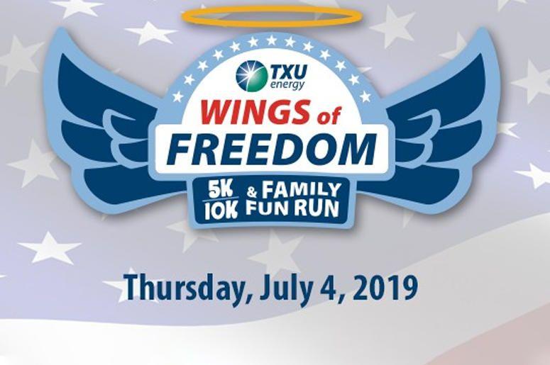 TXU Logo - TXU Energy Wings of Freedom 5K, 10K and Family Fun Run | 100.3 The Bull