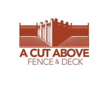 Deck Logo - Logo design entry number 51 by juanlopezdesign. A Cut Above Fence