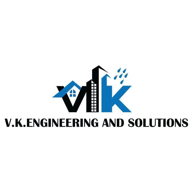 VK Logo - Logo Design – V.K. Engineering and Solutions |