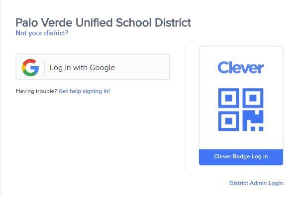 Clever.com Logo - Clever | Palo Verde Unified School District