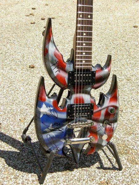 Triryche Logo - Queensryche Triryche Guitar by Allen Jonez | ArtWanted.com