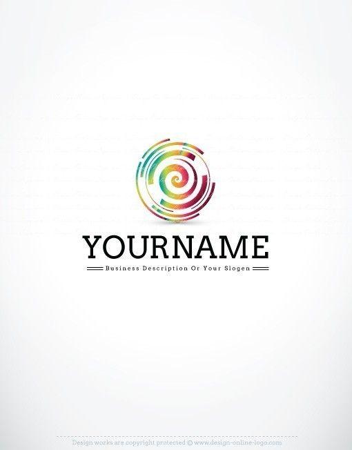 Spiral Logo - Exclusive Logo Design: Spiral Logo + FREE Business Card