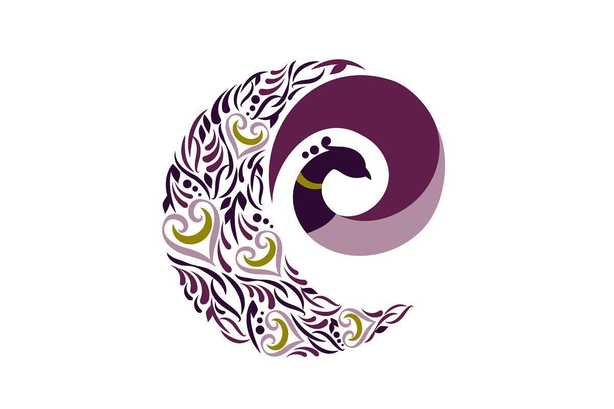 Spiril Logo - Peacock Spiral Logo