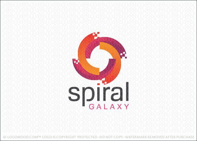 Spiril Logo - Spiral Galaxy