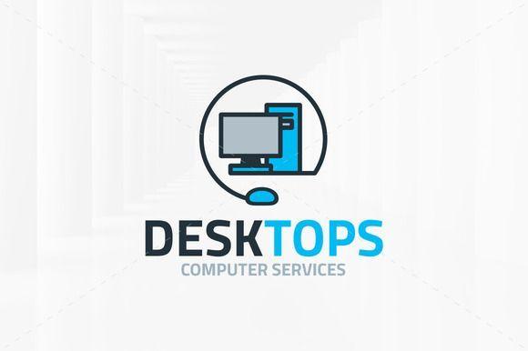 Desktop Logo - Desktop Logo Template by @Graphicsauthor | Templates | Logo ...