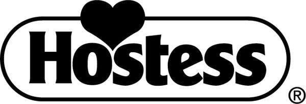 hostess logo vector