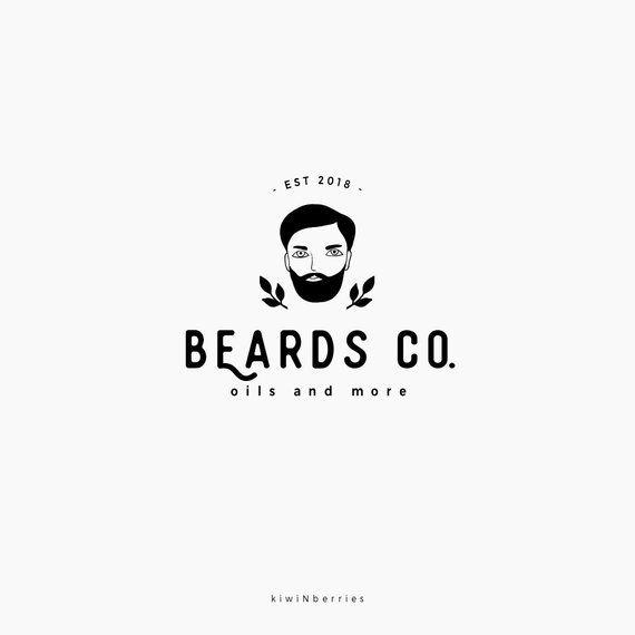 Quirky Logo - Beard logo, Man logo design, Quirky logo, Masculine logo design ...