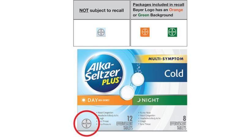 Alka-Seltzer Logo - Bayer recalls Alka-Seltzer Plus due to packaging error