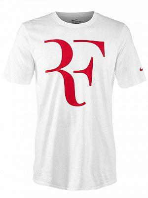 RF Logo - Roger Federer RF Foundation Large Logo Nike T-Shirt