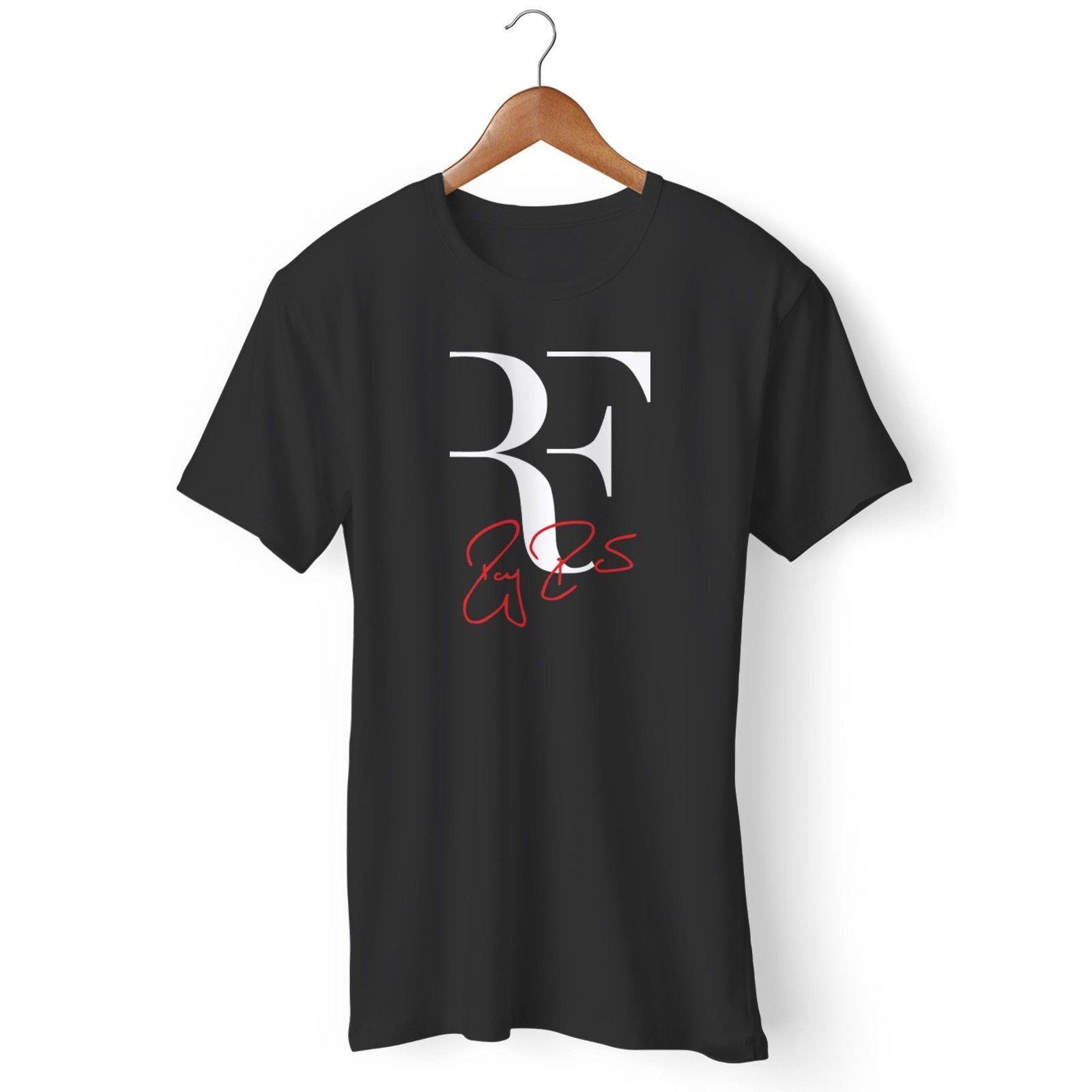 RF Logo - RF Logo Roger Federer Perfect Tennis Man s / Woman s T-ShirtFunny free  shipping Unisex Casual