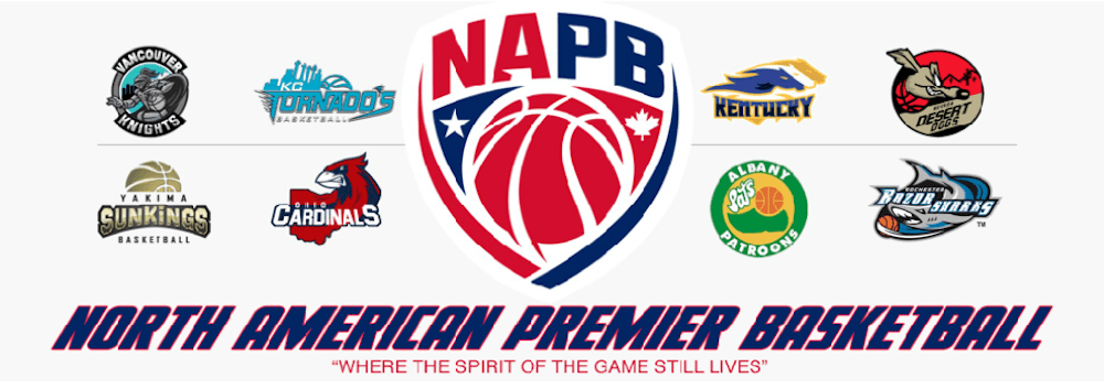 Napb Logo - NAPB Basketball League Teams Logo