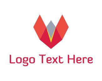 Blue Flame Letter G Logo - Origami Logo Maker | BrandCrowd