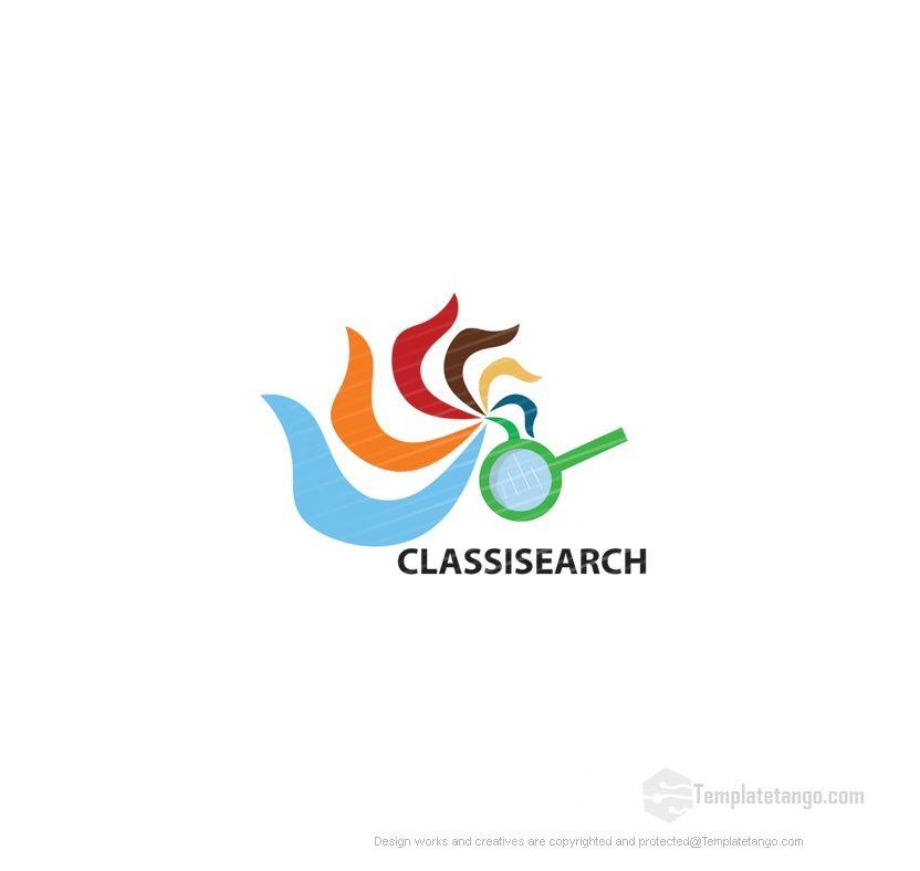 Classified Logo - Classified Search Stock Logo. Ready Made Logos
