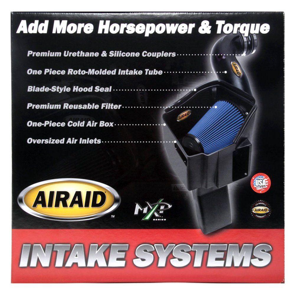 Airaid Logo - AIRAID® 202-361 - MCAD® Aluminum Black Cold Air Intake System with  SynthaMax® Black Filter