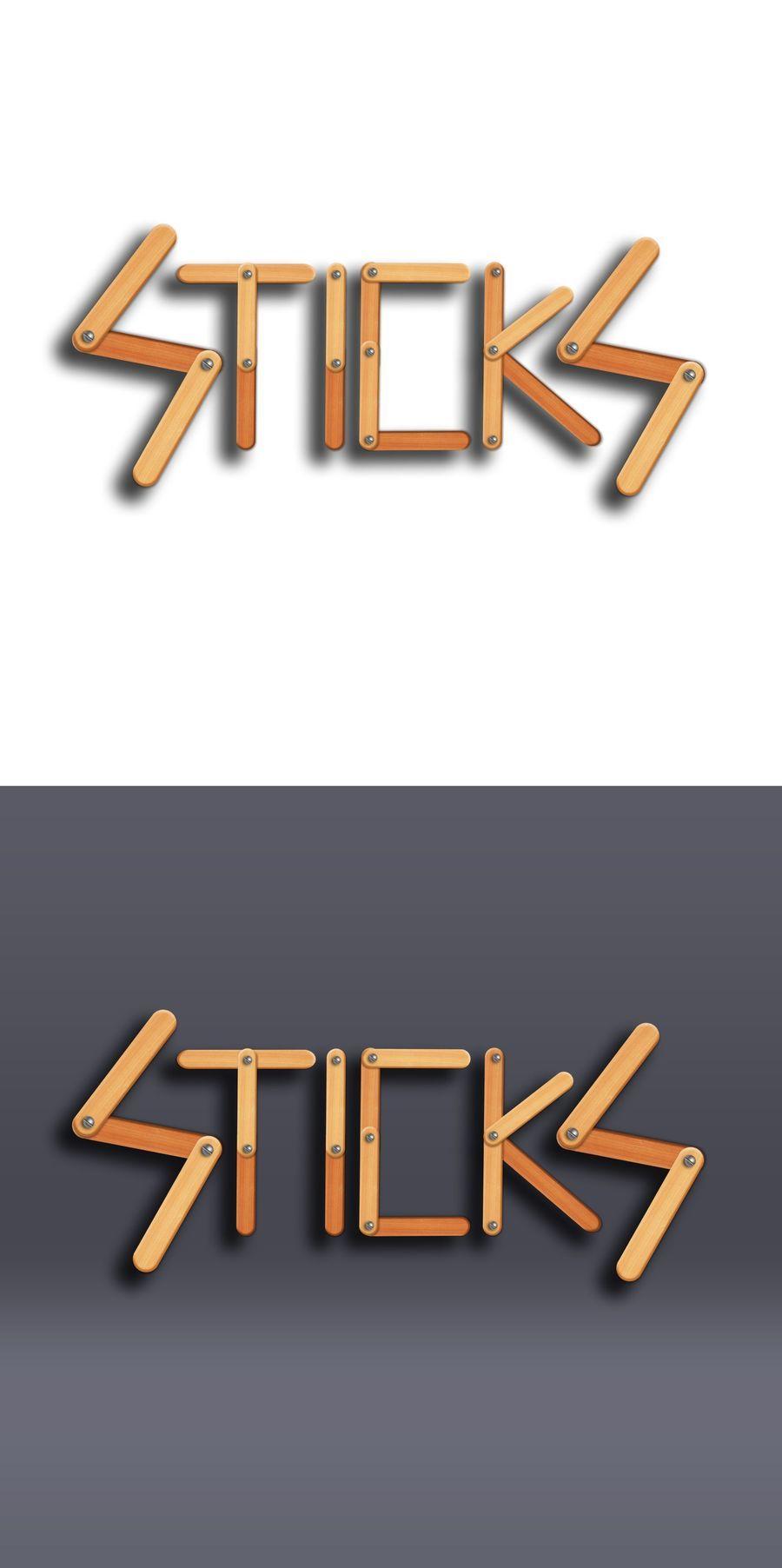 Sticks Logo - Entry #8 by Quintosol for Need a logo/ icon designed for my brand ...