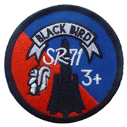 SR-71 Logo - EagleEmblems PM0184 Patch-USAF,SR-71,Logo (3'')