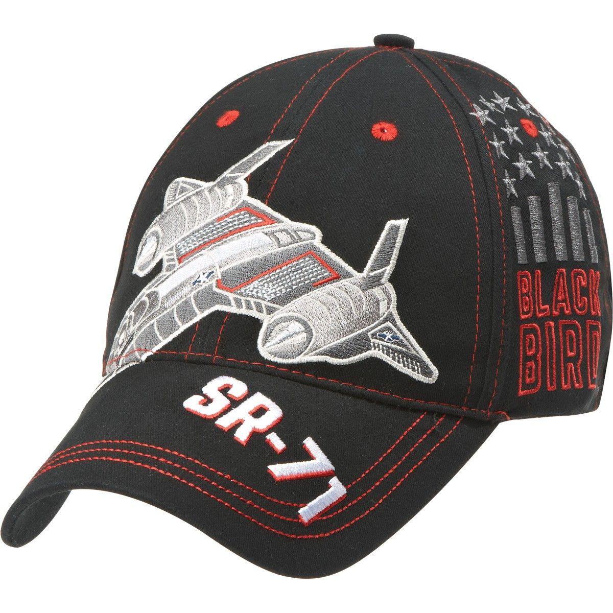 SR-71 Logo - SR 71 Blackbird Cap