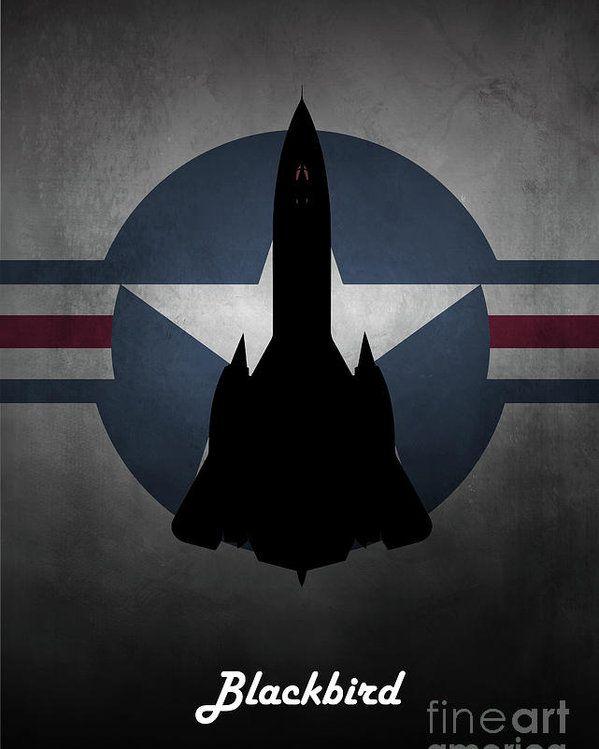 SR-71 Logo - Sr 71 Blackbird Usaf Poster