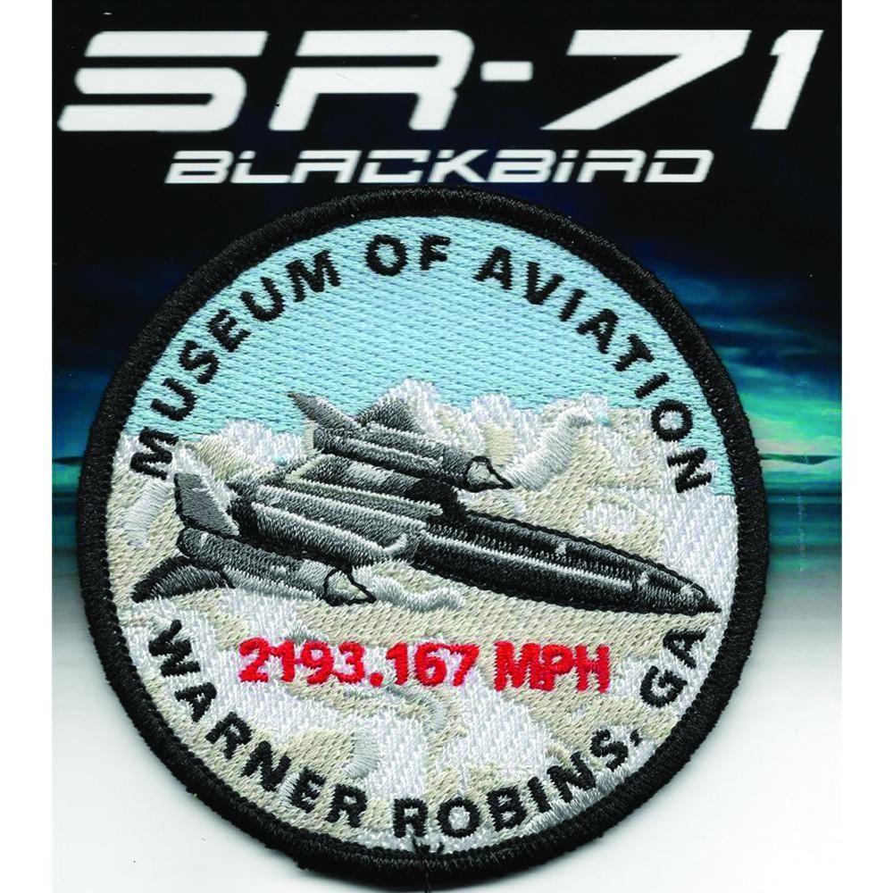 SR-71 Logo - Patch: SR-71 Blackbird Museum