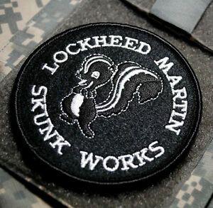 SR-71 Logo - Details About LOCKHEED MARTIN SKUNK WORKS BLACKBIRD SR 71 SPY PLANE Hook Loop SSI: Skunk Logo