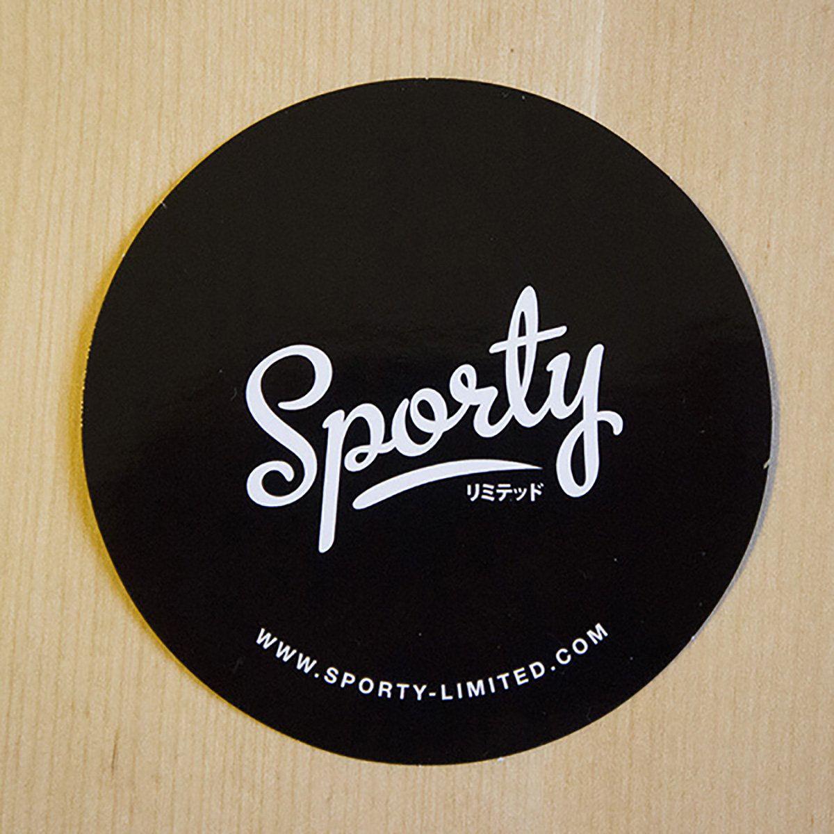 Sporty Logo - Sporty logo sticker