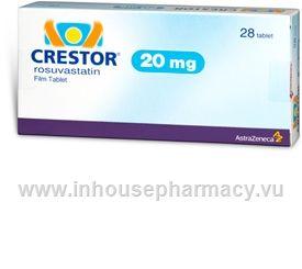 Crestor Logo - Crestor (Rosuvastatin 20mg) 28 Tablets Pack (Turkish) (Rosuvastatin)